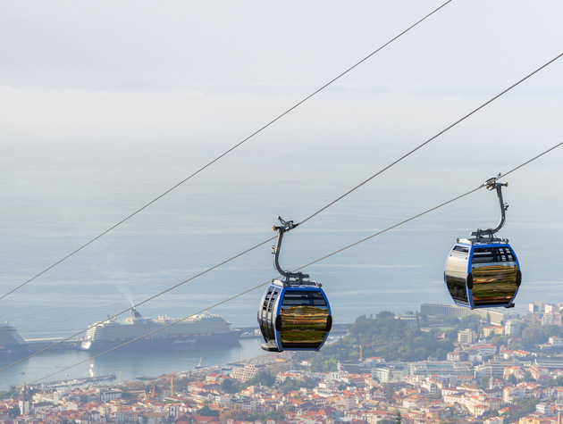 cable car Teleférico Funchal